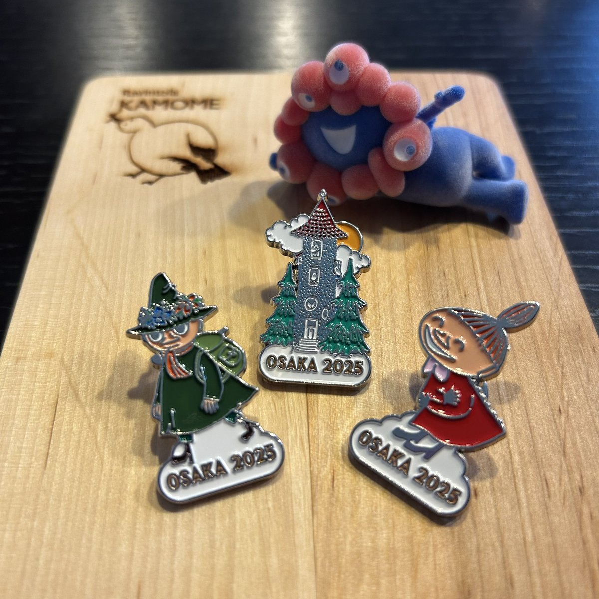 大阪万博限定のムーミンピンバッジ…かわいすぎひん？ #関西万博 #大阪