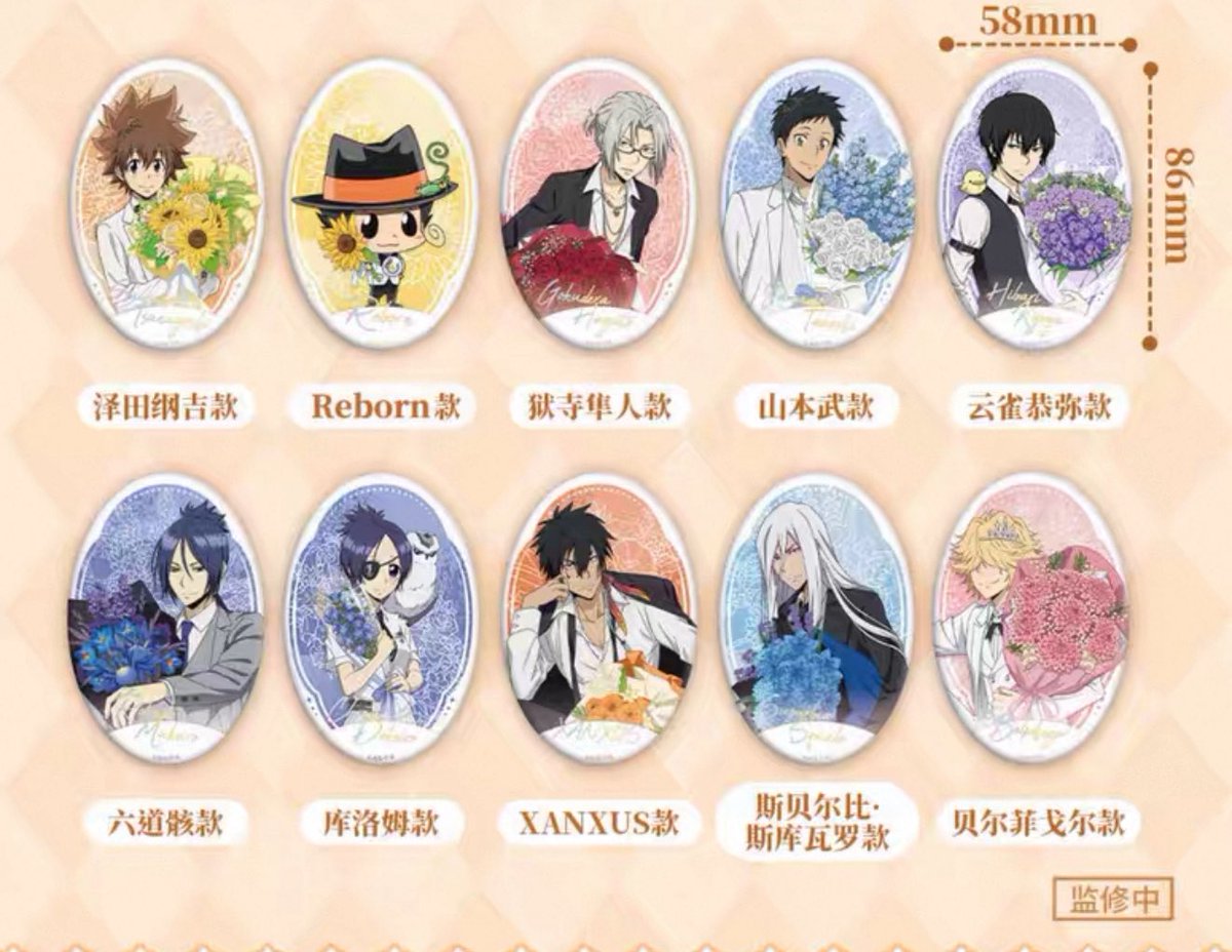 中国限定新商品発売情報】 家庭教師ヒットマンREBORN! × bilibiliGoods