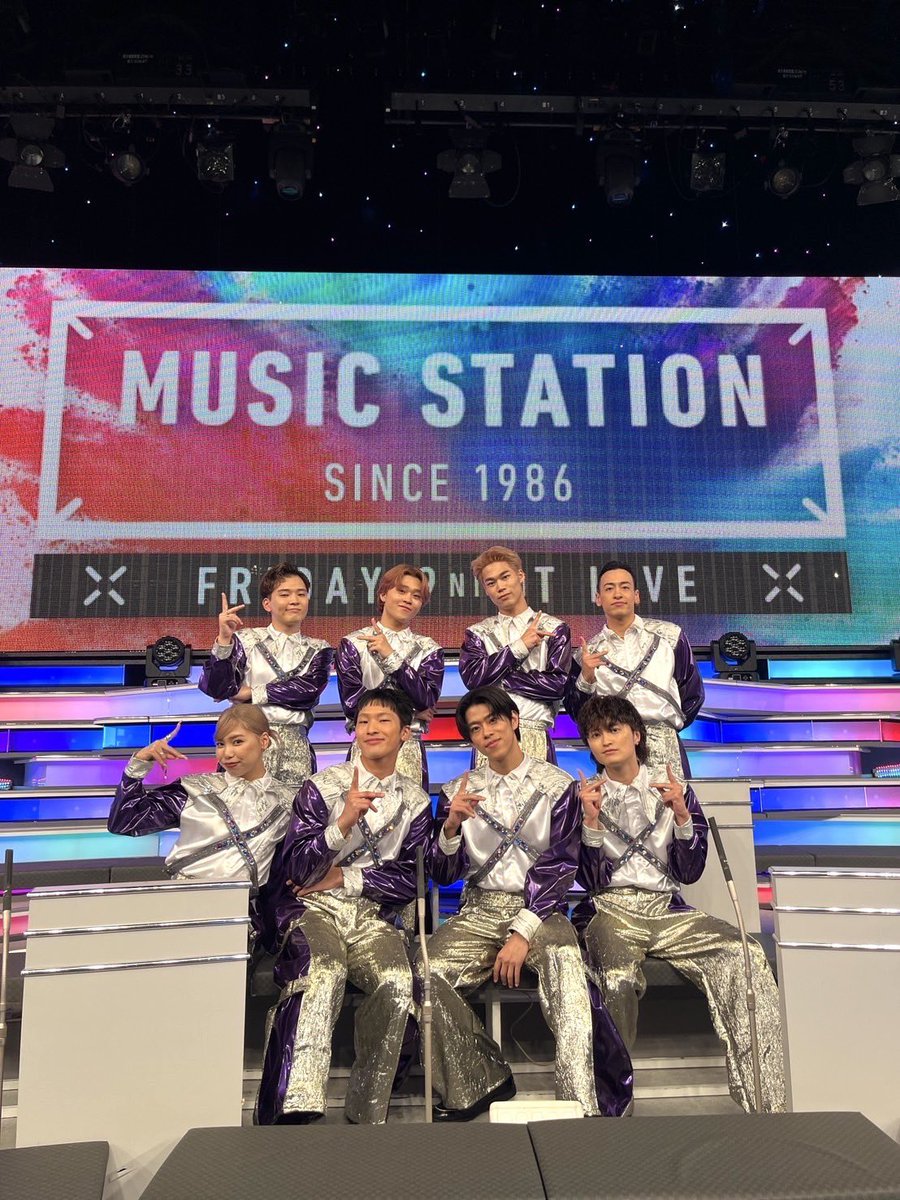 Mステ CyberAgentLegit として パフォーマンスさせていただきました