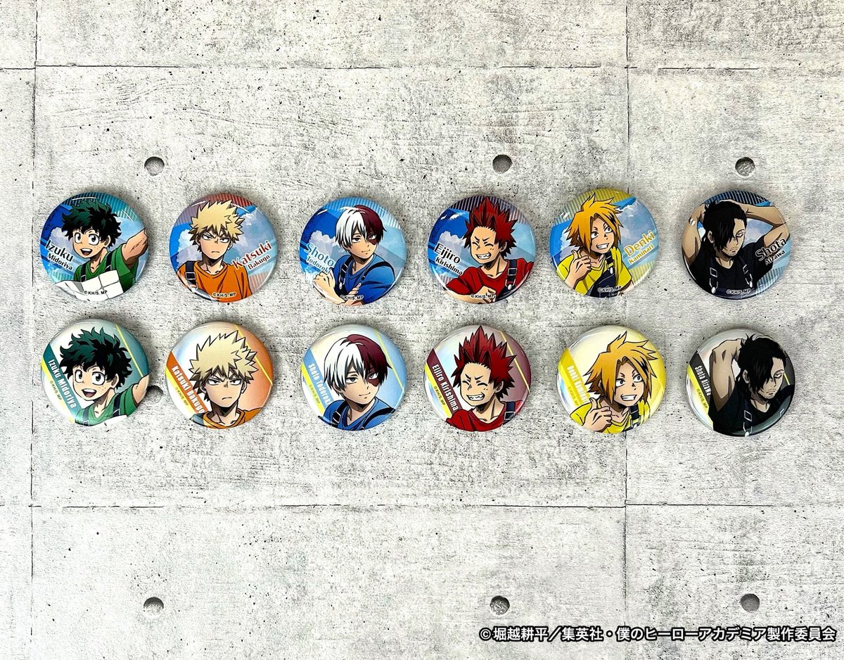 池袋ロフト会場/梅田ロフト会場】 ◇新商品◇ トレーディング缶バッジ