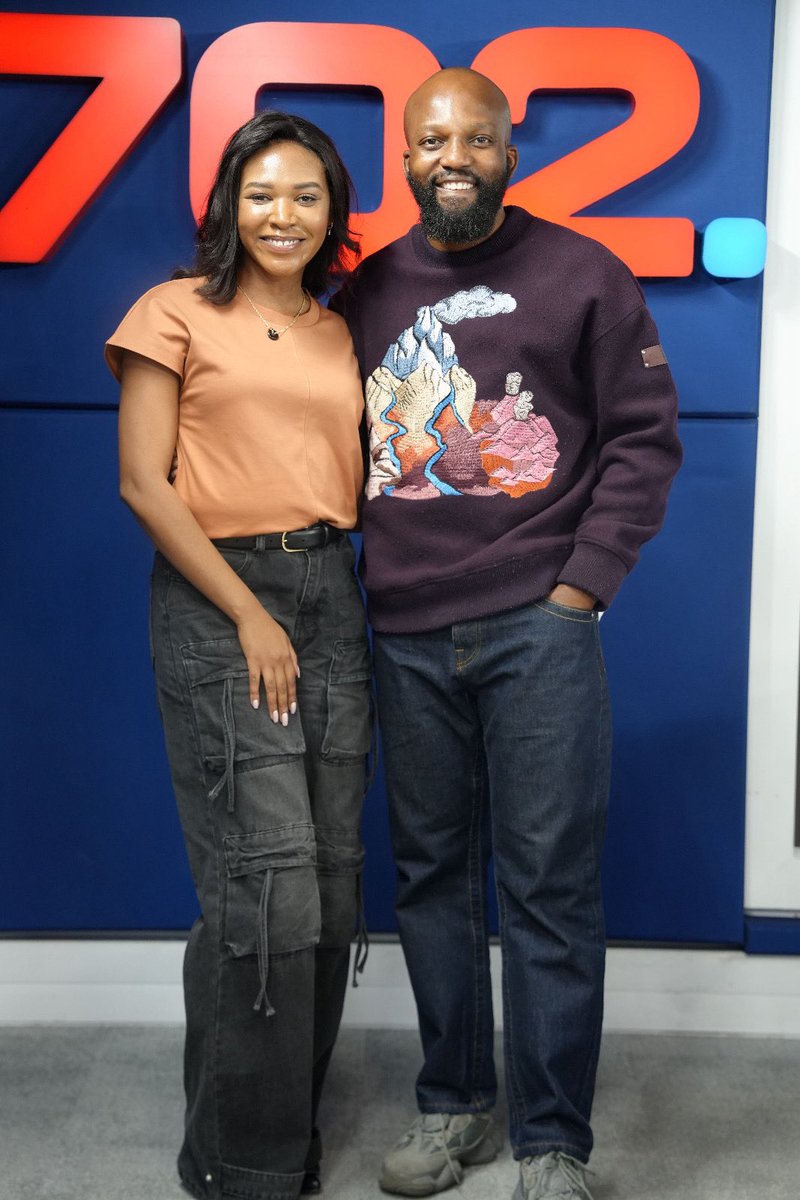 Lala and his Lala ❤️. Thank you @MasaKekana for popping in today