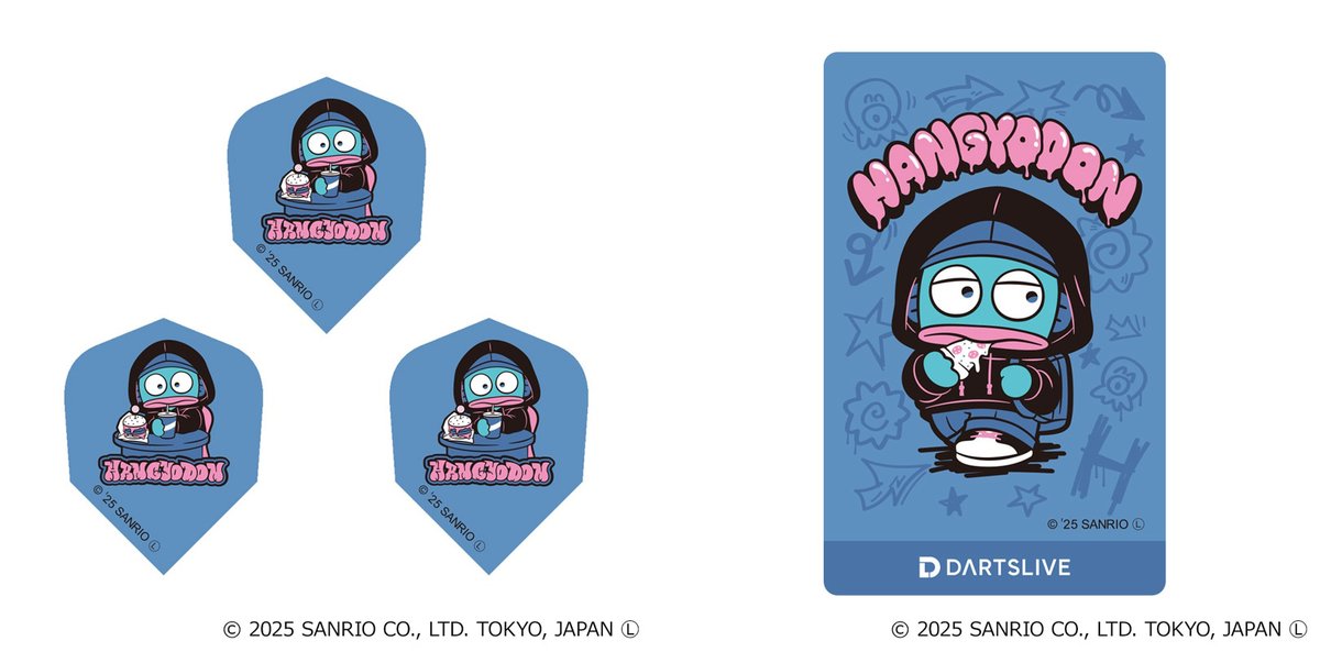 📢7/24(木)発売⚠️ ⋐ Sanrio characters ダーツセット with