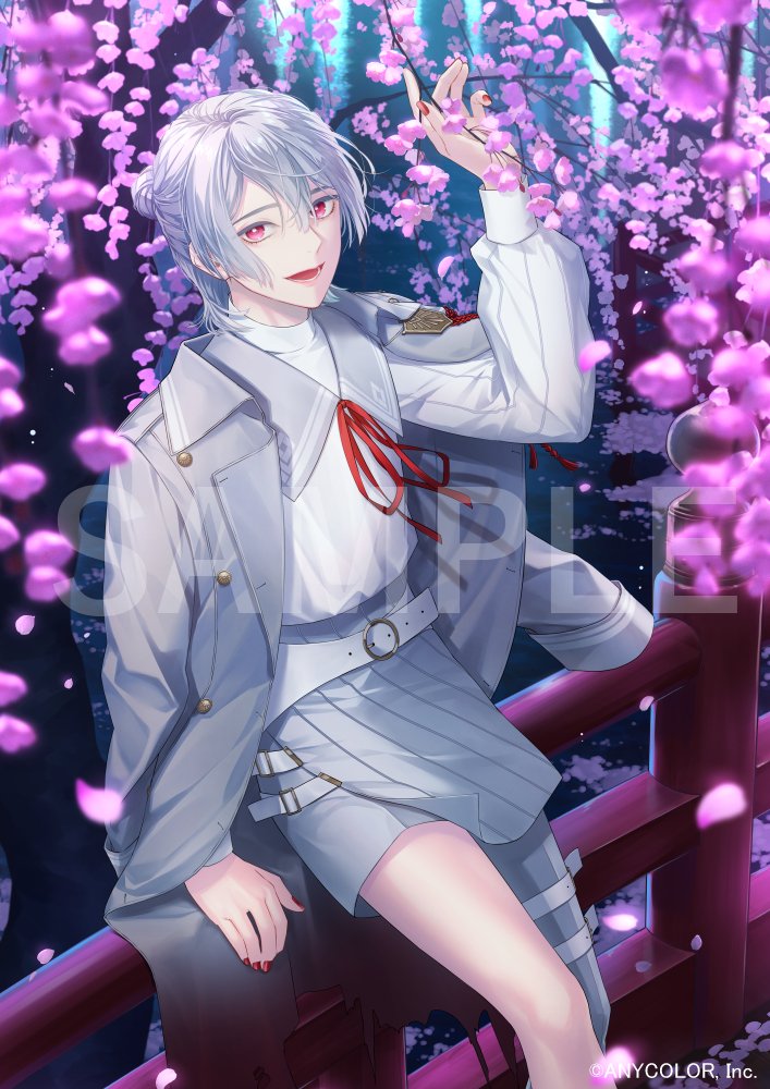 弦月藤士郎くん『誕生日グッズ＆ボイス2025』のビジュアルを担当させて