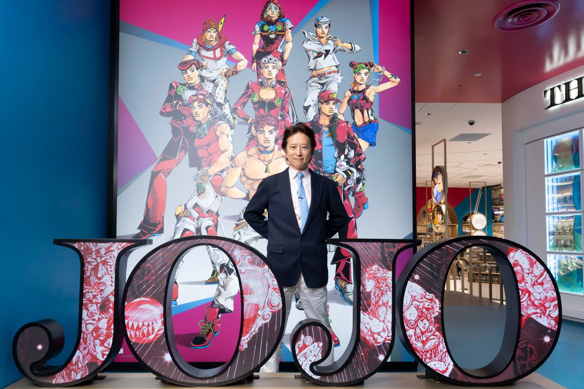 荒木飛呂彦先生ご来店ッ！／* 先日、一足先に店舗にお越しいただきまし