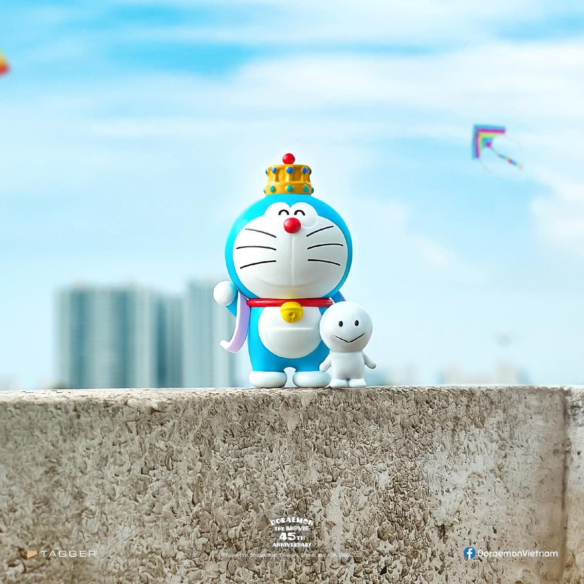 ドラえもん映画45周年フィギュアセット、個別のフィギュア写真も出てい