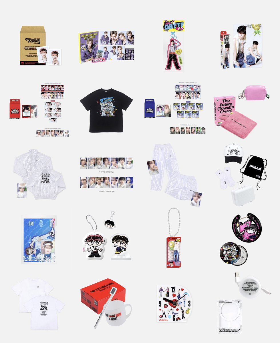 NCT DREAM POPUP 'TIME RIDERS' MD🛹💚 ポップアップのグッズ 受注販売