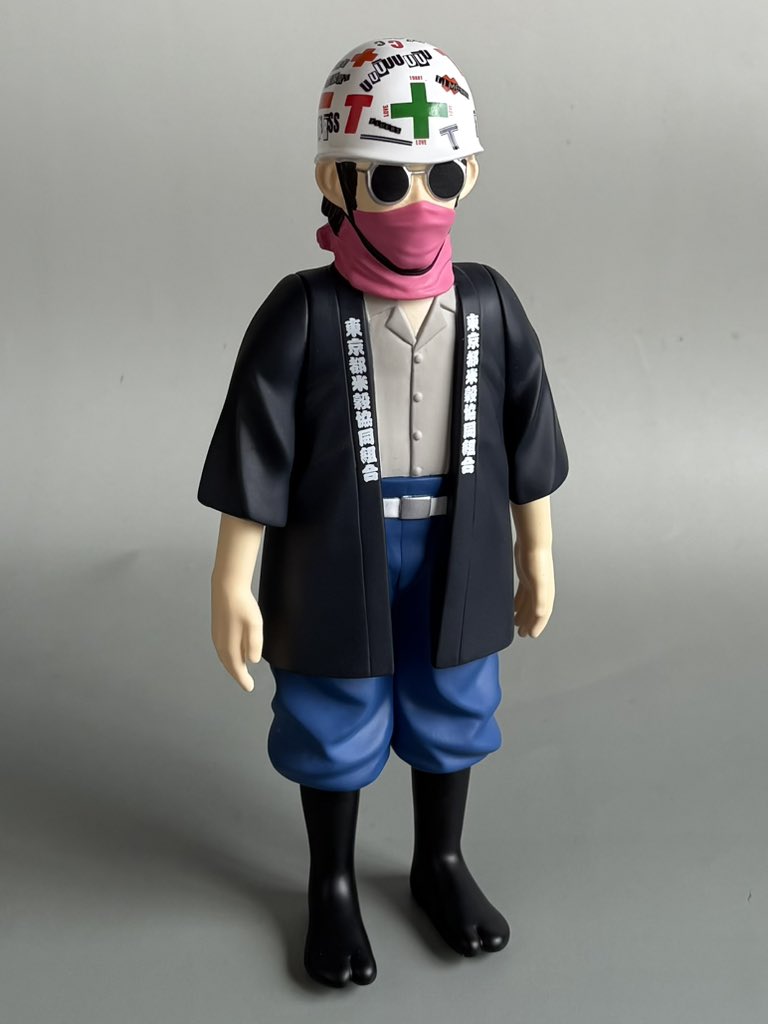 メディコムトイのソフビ人形 ザ・タイマーズ ゼリー（忌野清志郎