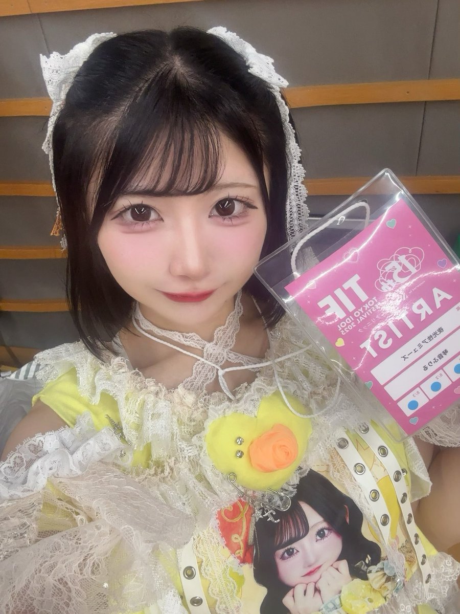 TIF2025 3日間ありがとうございました！ \夜光性アミューズの黄色担当