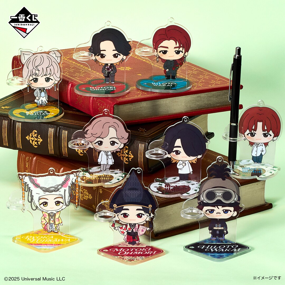 Mrs. GREEN APPLEの一番くじ第2弾登場🍏 新登場アクリルライトやペン