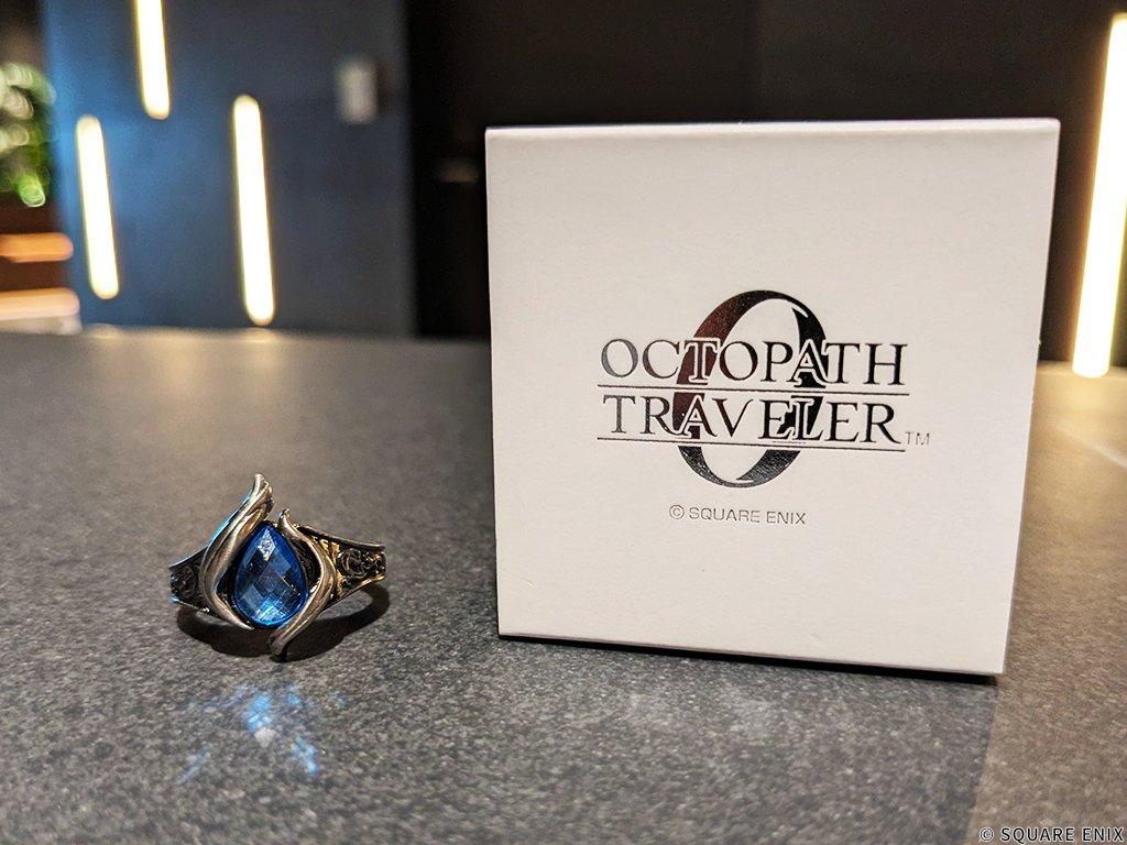 GOODS】#オクトパストラベラー0 聖火神の指輪 21号 聖火神の指輪で