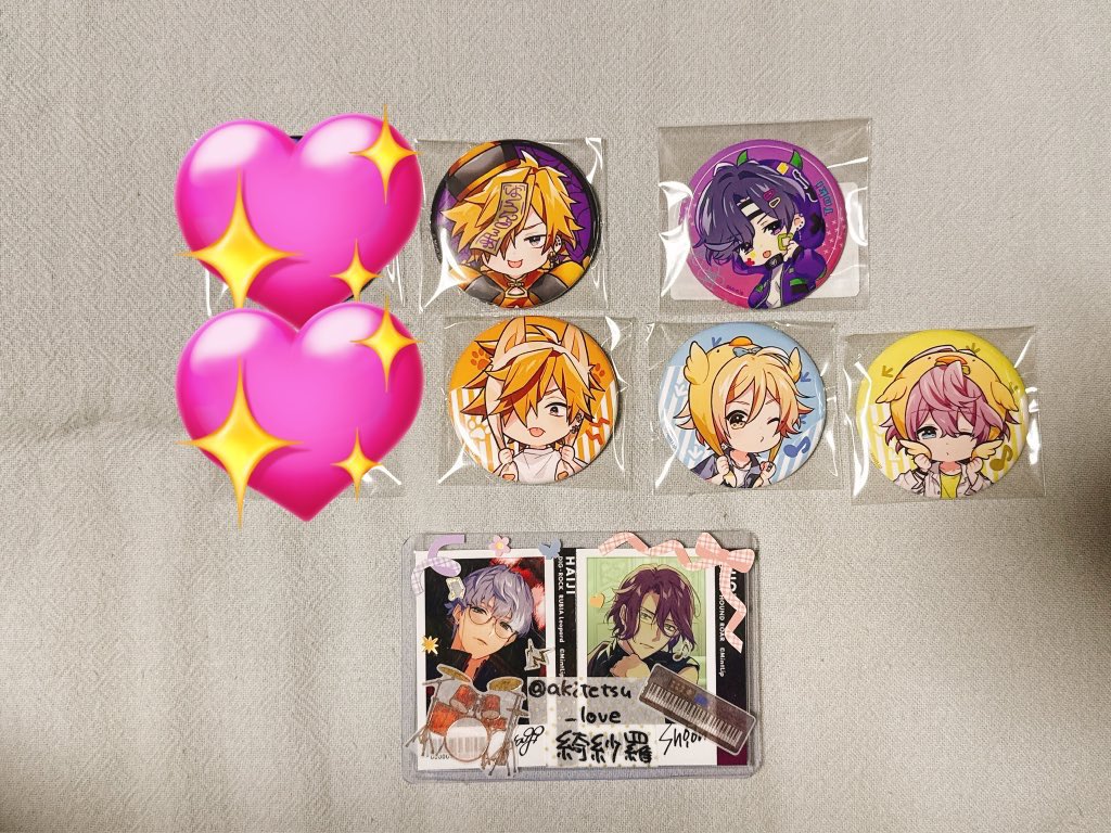 DIG-ROCK onewish缶バッジ