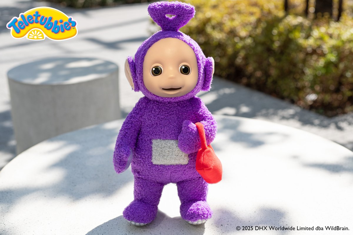 🌈8月発売商品🌈 【テレタビーズ BIGぬいぐるみ(ティンキー