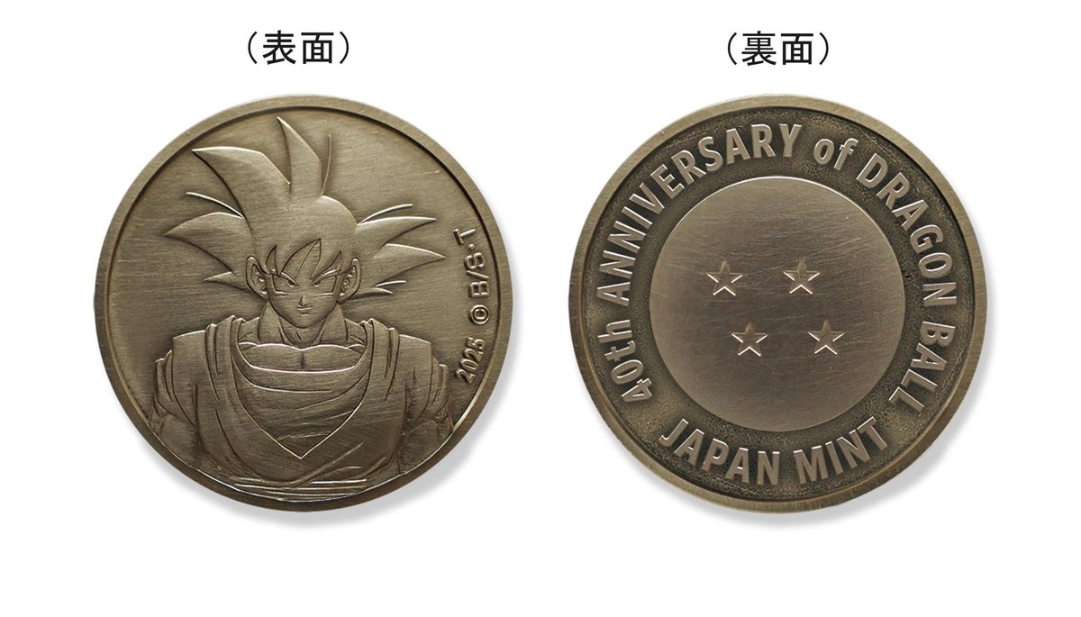 プルーフ貨幣セット ドラゴンボール 40周年 2025年