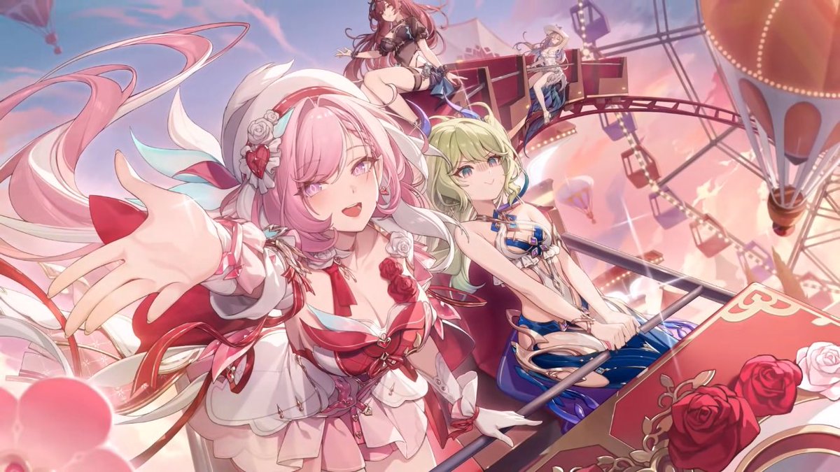 崩壊3rd 公式weiboより 《エリシア「Hi♪ 愛願妖精♥」予告ムービー