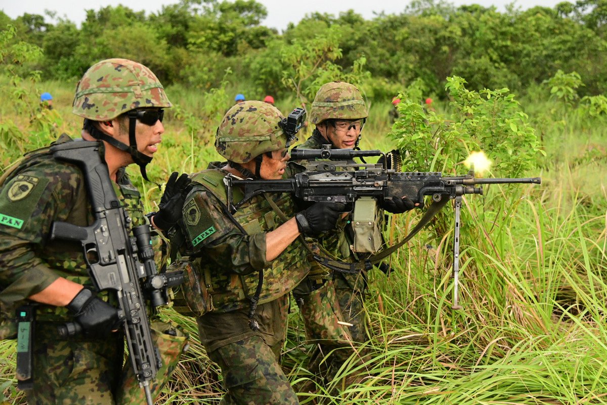 🇯🇵🇮🇩🇦🇺🇸🇬#陸上自衛隊 は、8月24日～9月4日の間