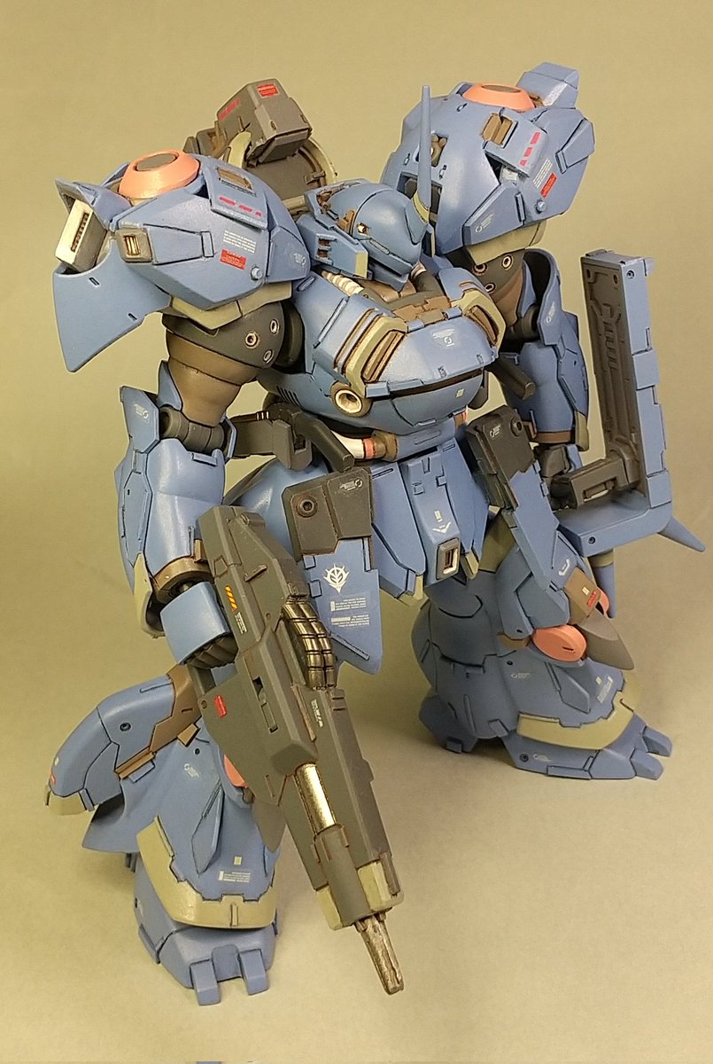 ケンプファー自体は首短縮以外は全くの無加工。元となるキットの出来が