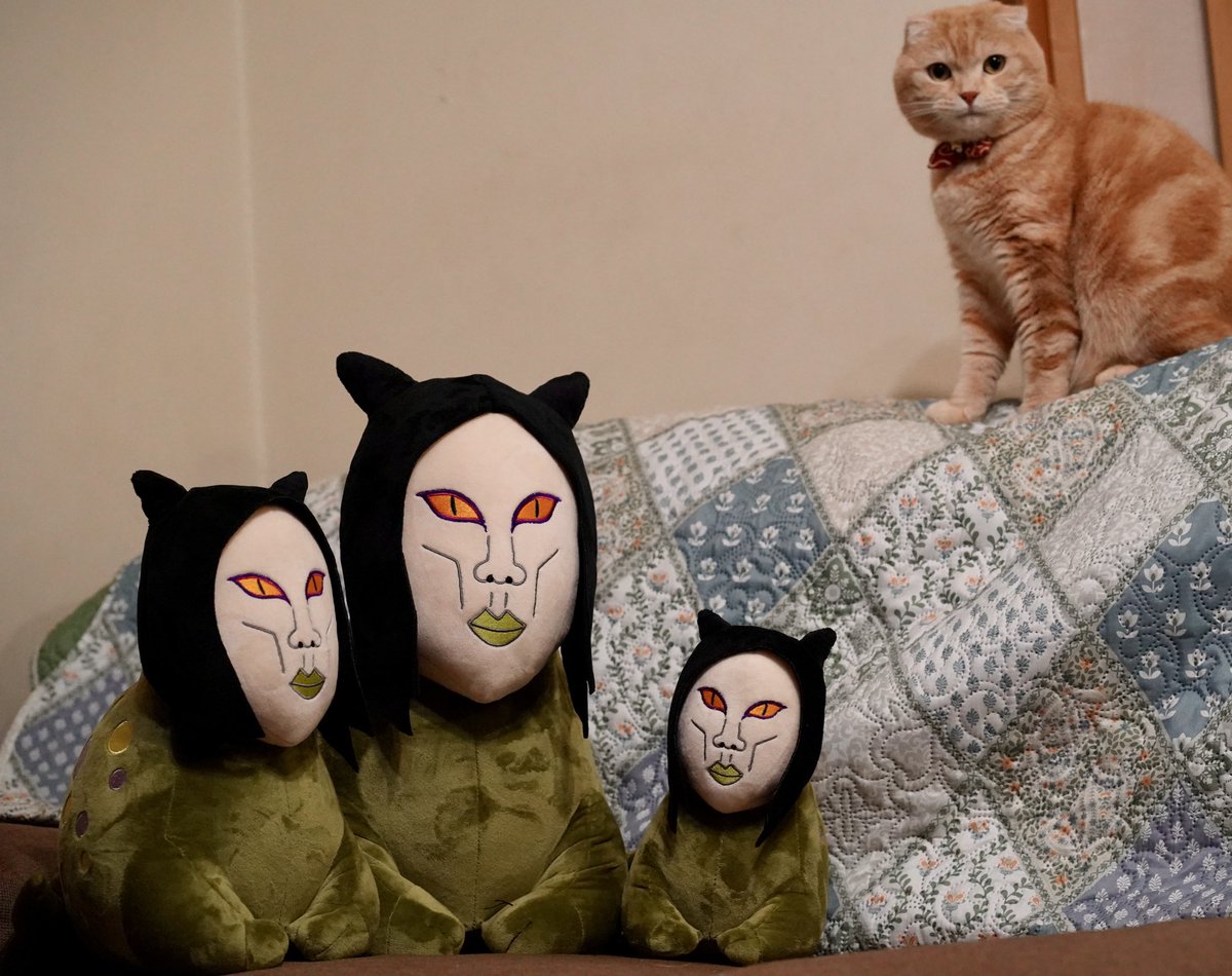 おろちんゆーぬいぐるみの受付をスタート致しました🐍 今回は大中小の3