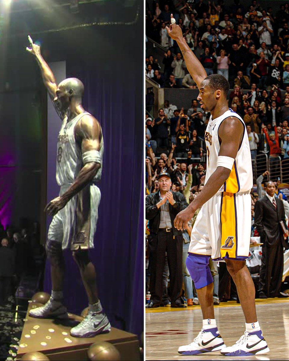 コービー・ブライアントの銅像は、2006年の81ポイントゲームの後にした