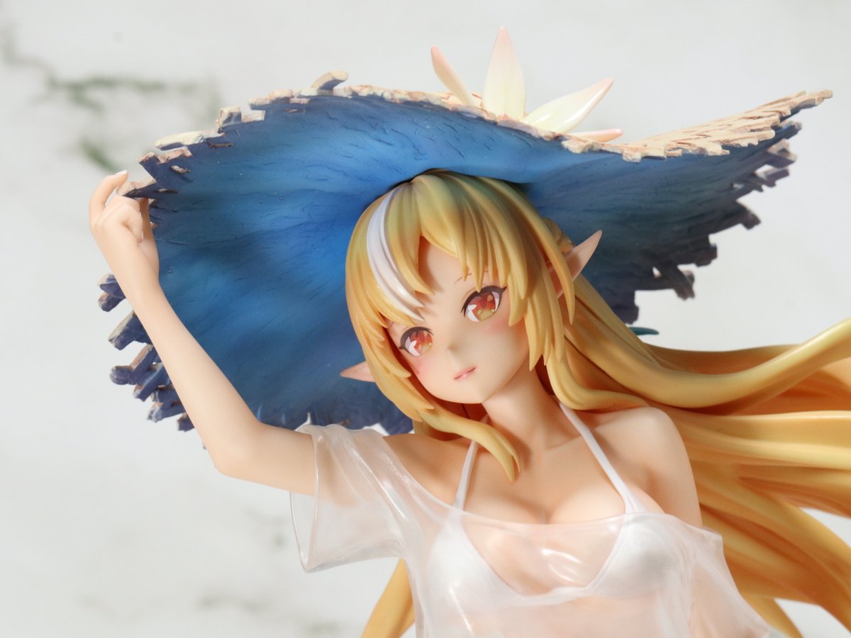 ガレージキット ホロライブ所属のVTuber 不知火フレア 塗りあがりまし