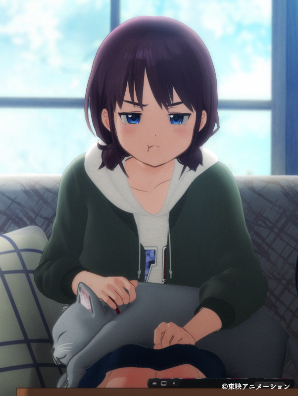 仁菜とネコチャン🐱 連休まであと半日頑張りましょう！✨ 明日20時から