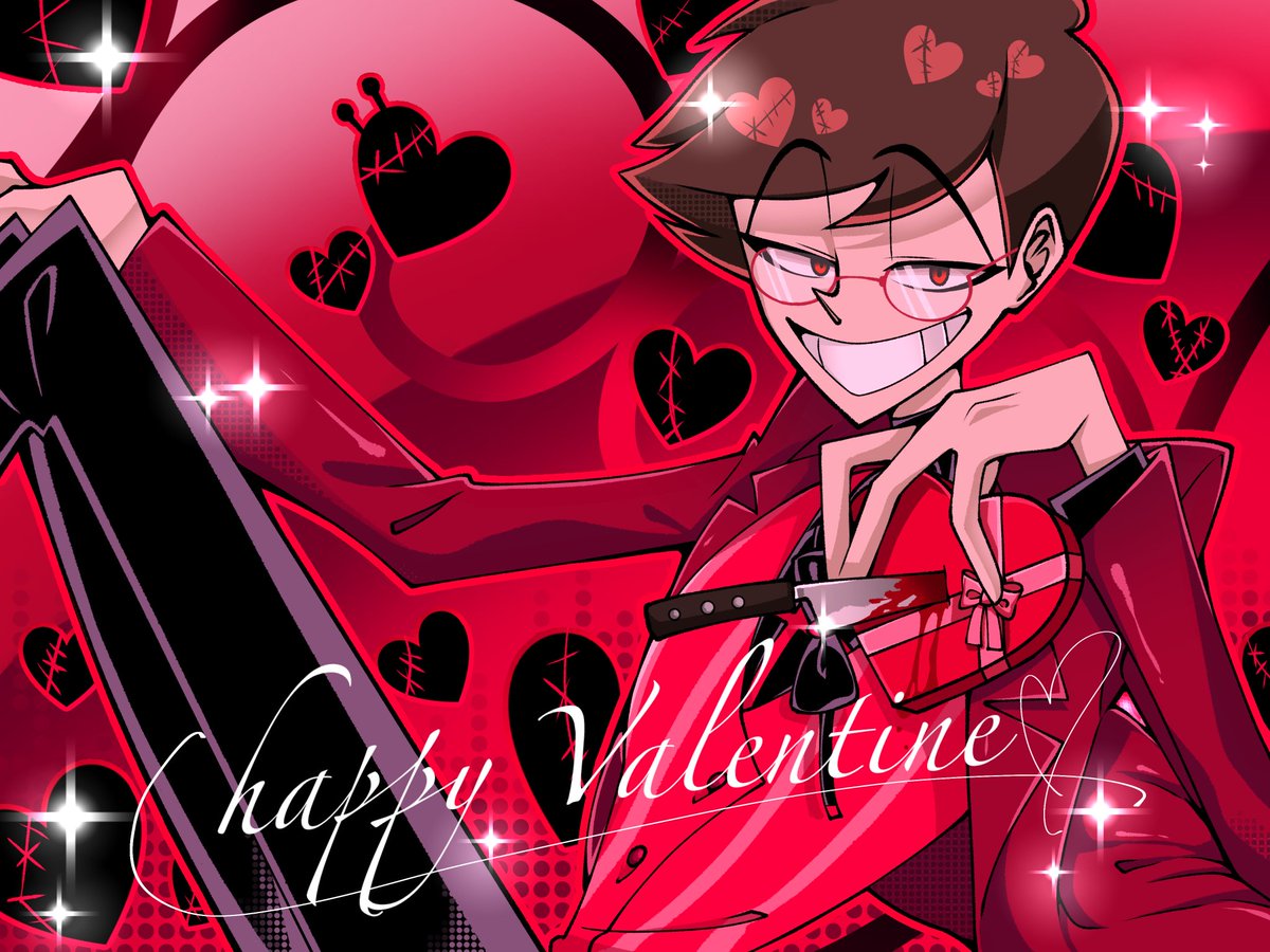 HazbinHotel #HazbinHotelAlastor #ハズビンホテル バレンタイン