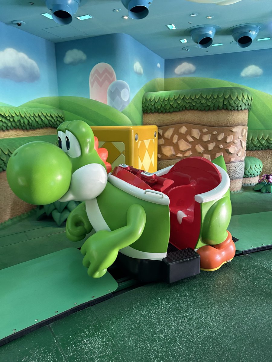 bozu_108 スーパー・ニンテンドー・ワールド内にあるヨッシー