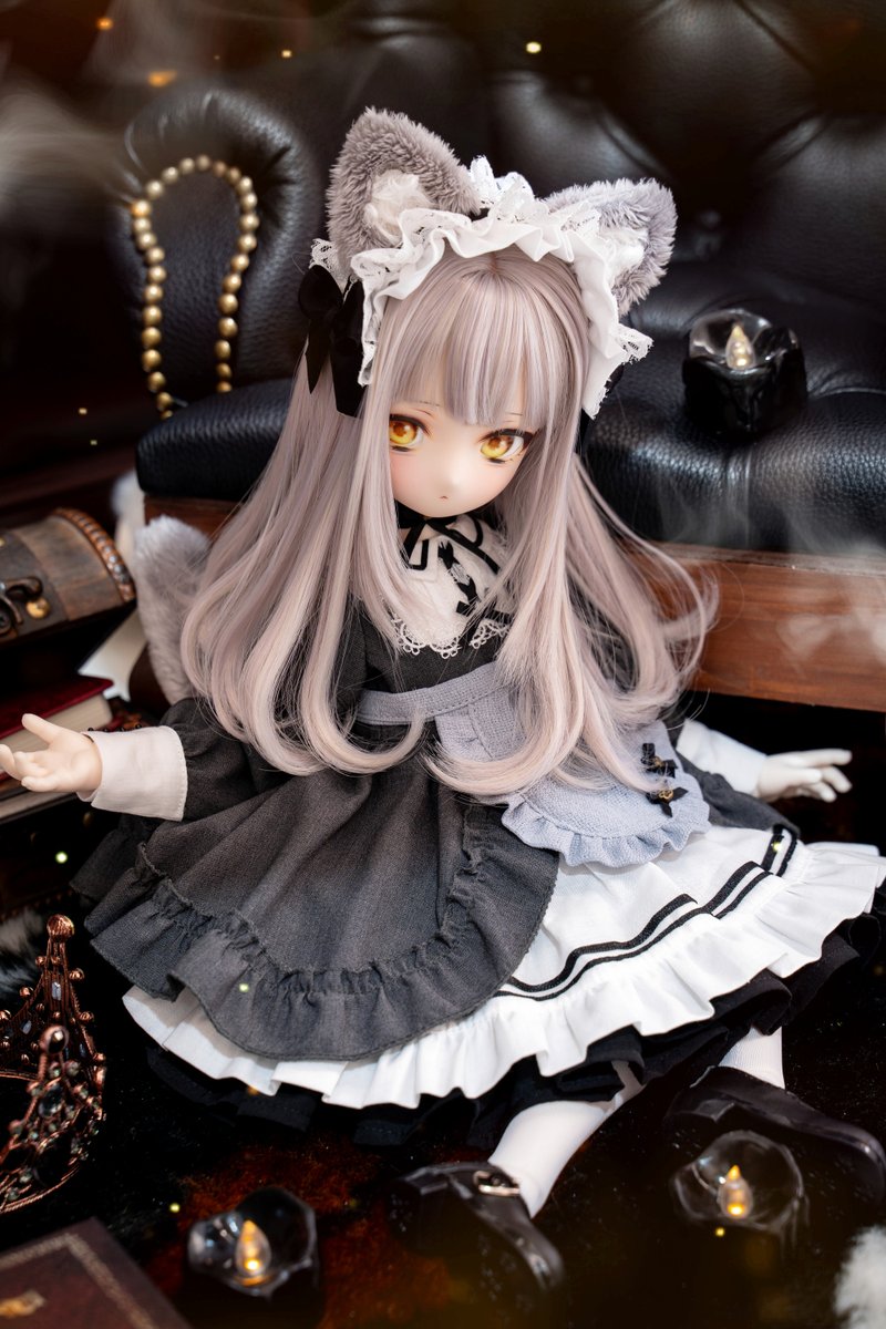 DOLK×MYOU DOLL】🐈世界40体限定🐈 美少女ドールSandraが、華麗な