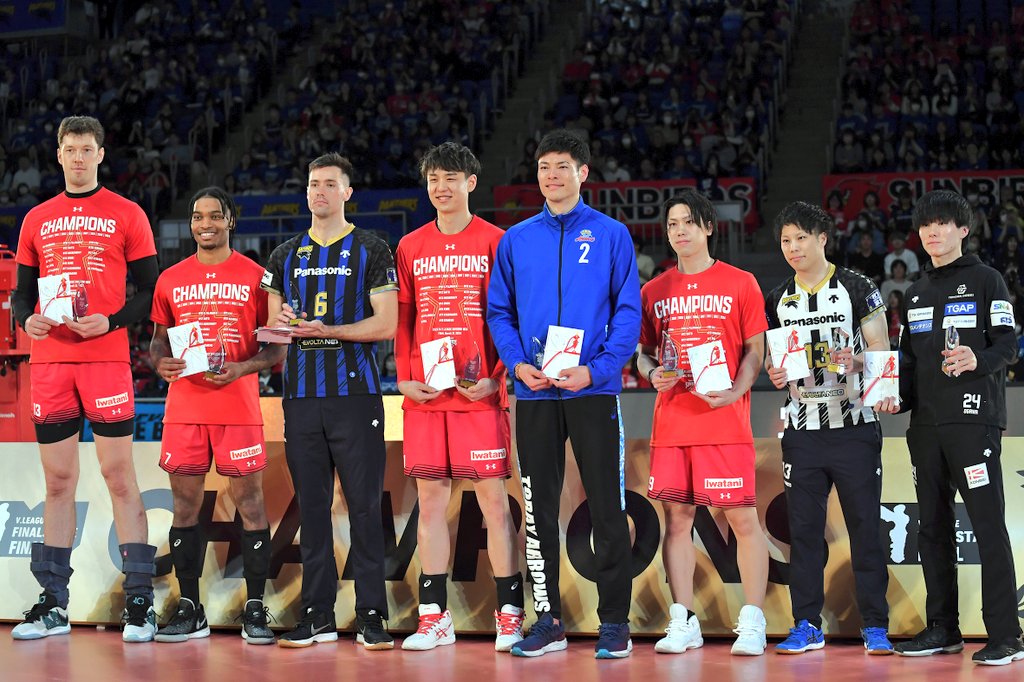 🏐レシーブ賞受賞🏐 小川智大選手が2023-24シーズンのレシーブ賞を受賞