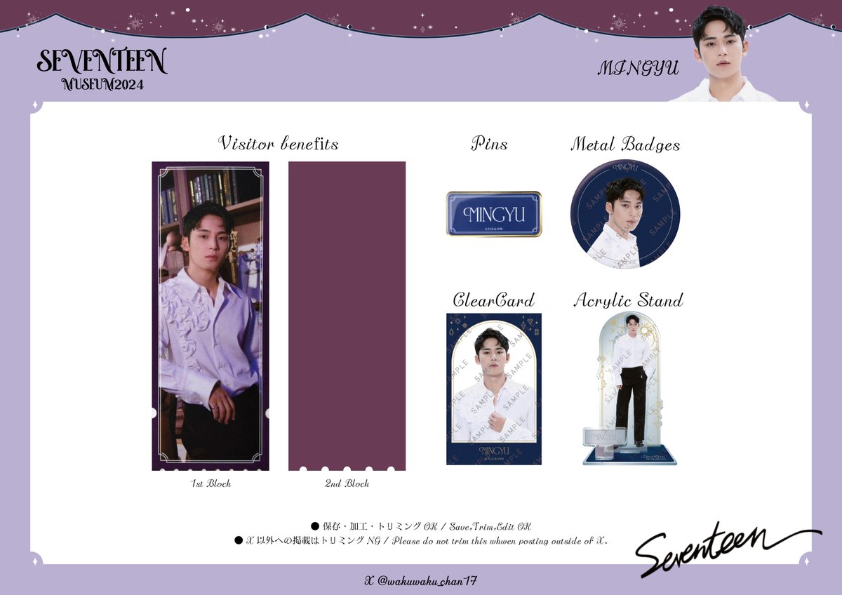 SEVENTEEN ザセム the SAEM 大阪 八尾限定 ミンハオ トレカ SEVENTEEN