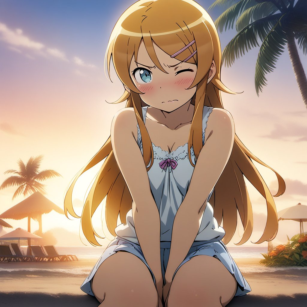 Time to see how AI can handle Kirino #俺妹 #高坂桐乃 #AIart #AI