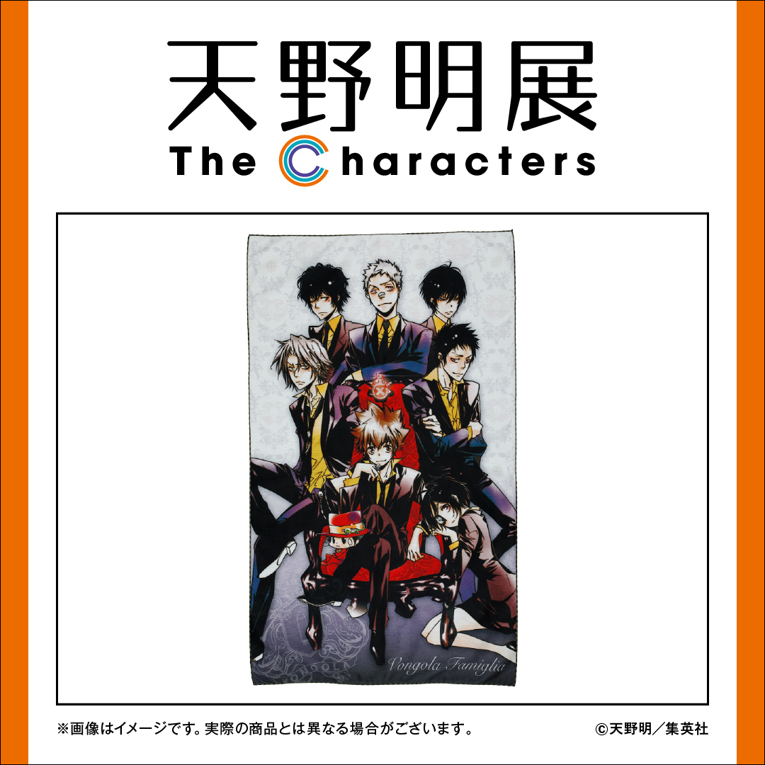 天野明展 グッズ情報】 『家庭教師ヒットマンREBORN!』ビッグタオル