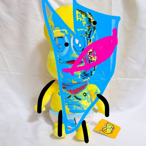 びわ湖くんグッズ新しいのどれがほしい？ ①パペット ②デカめの