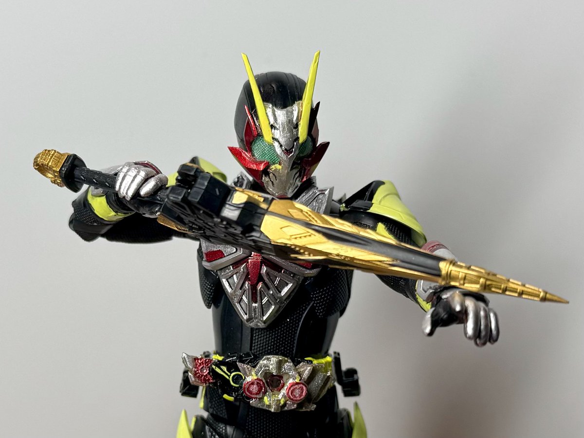S.H.フィギュアーツ 仮面ライダーゼロスリー完成！！ ギリギリだけど