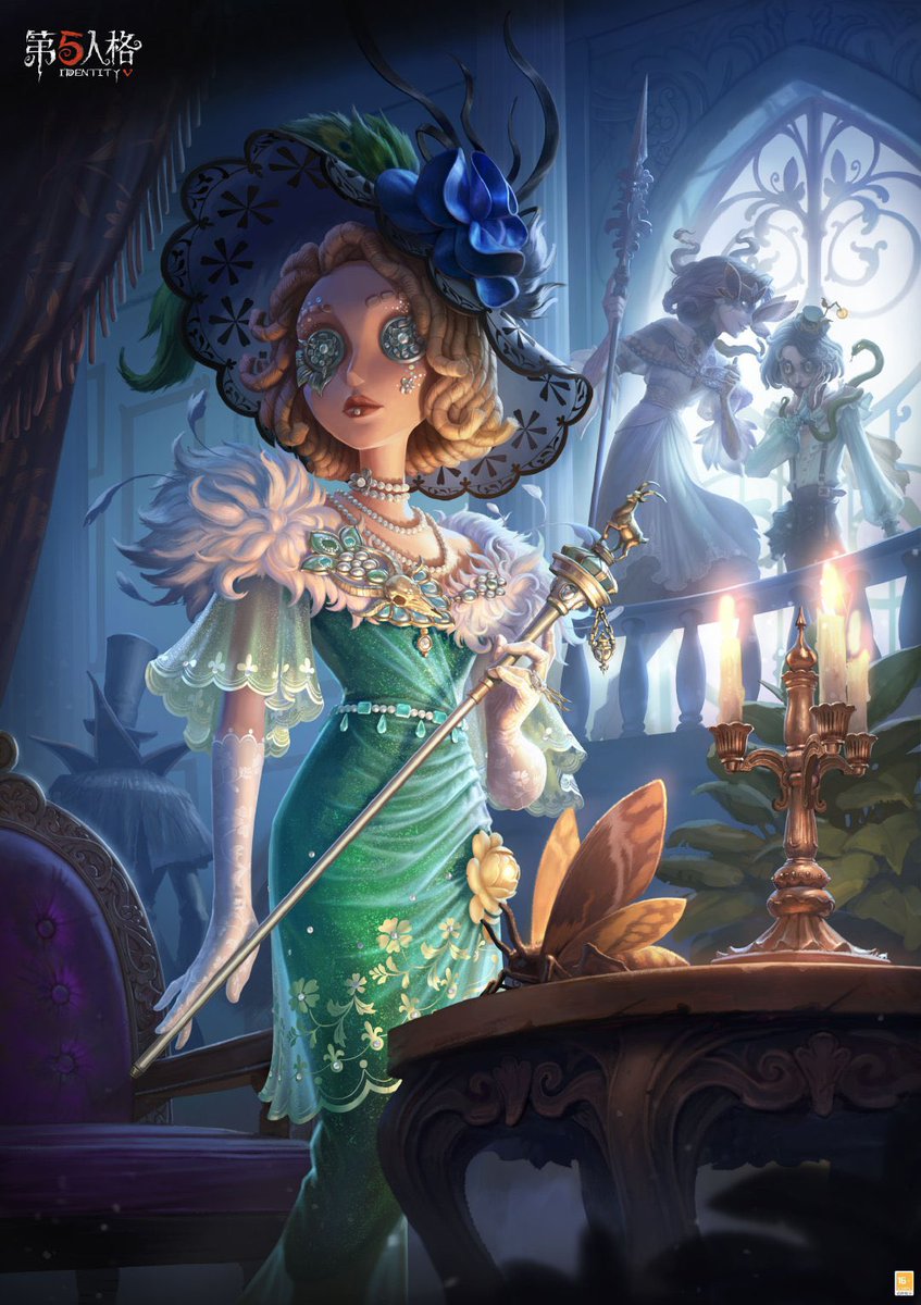 第五人格 IdentityV 秋季IJL 第五人格 レディ・ファウロ アクリル 初詣