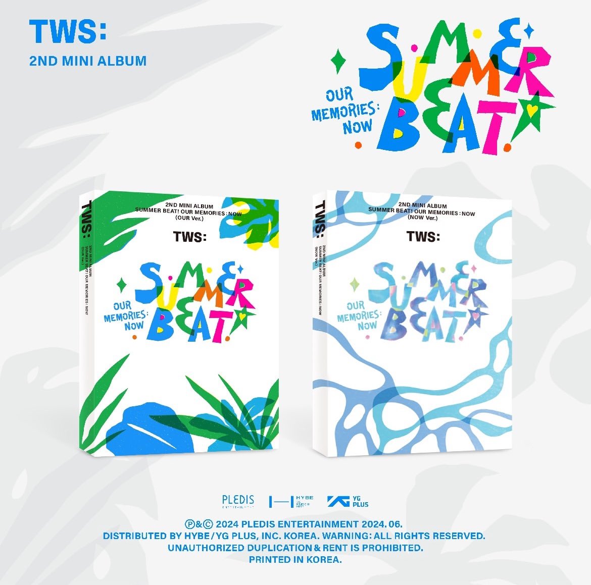 🤍🤍🤍 #TWS [SUMMER BEAT!] 🤍🤍🤍 ＼🇯🇵🇰🇷店舗特典 絵柄公開