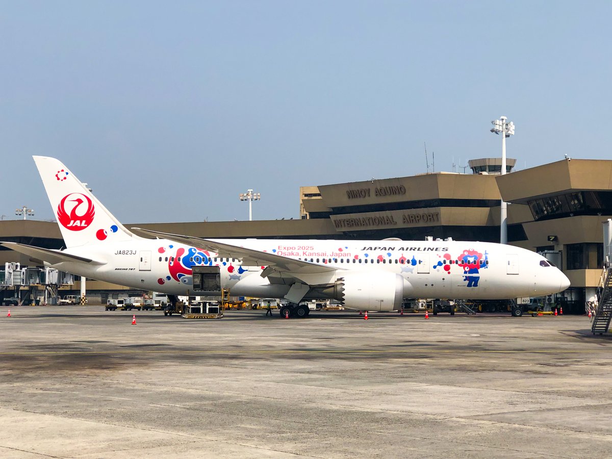 世界の空へ🌈 日本航空のJALミャクミャクJET2号機が国際線で就航開始