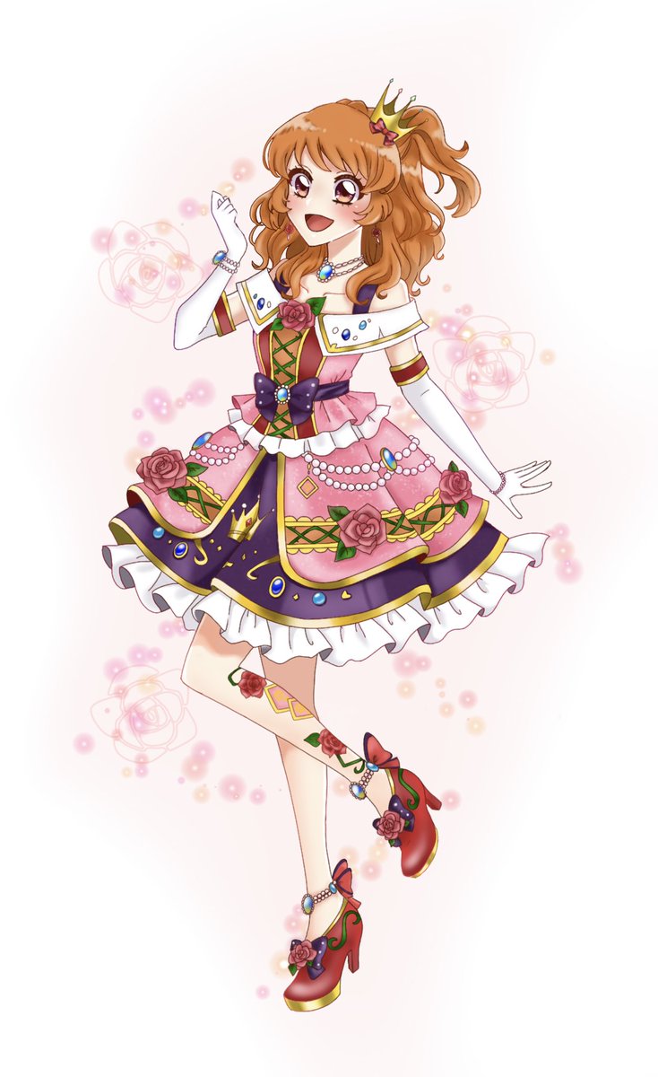 スリーピングオーロラコーデ🌸🌷 #アイカツ #aikatsu #大空あかり