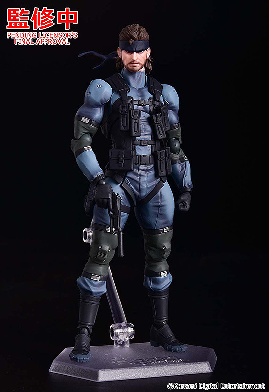 figma スネーク アップデート figma ソリッド・スネーク MGS2 ver