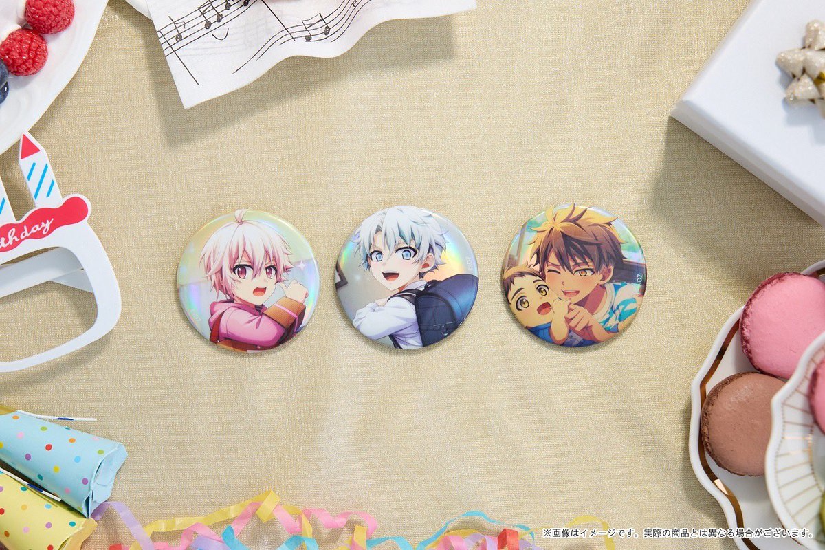 商品紹介】 「缶バッジセット 16 IDOL ALBUM（全4種/グループ別セット