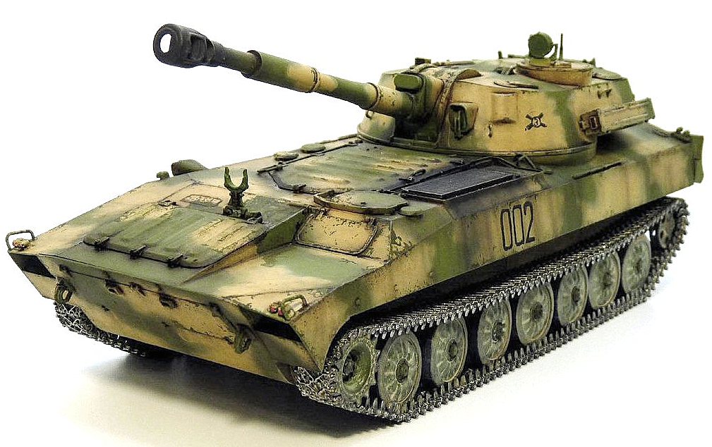 話題にはならぬが、ズべズダは最近も1/35で良さげな感じの2S1