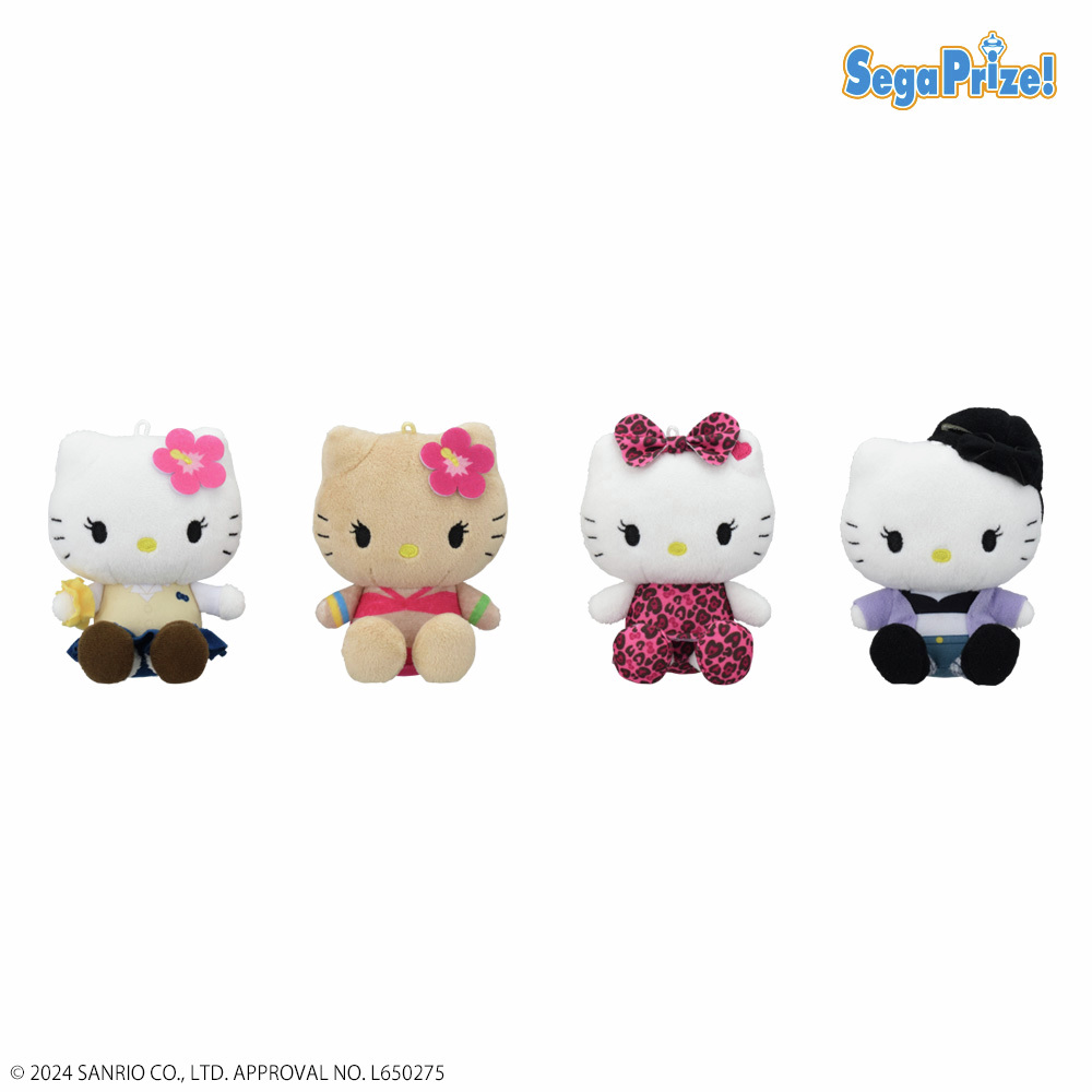 プライズ】 懐かしい平成ギャルの衣装を着た「ハローキティ」の