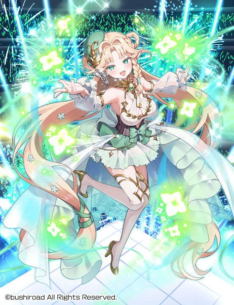 カードファイト!! ヴァンガードにて「華憐想奏 ルルーラティエ」を描か