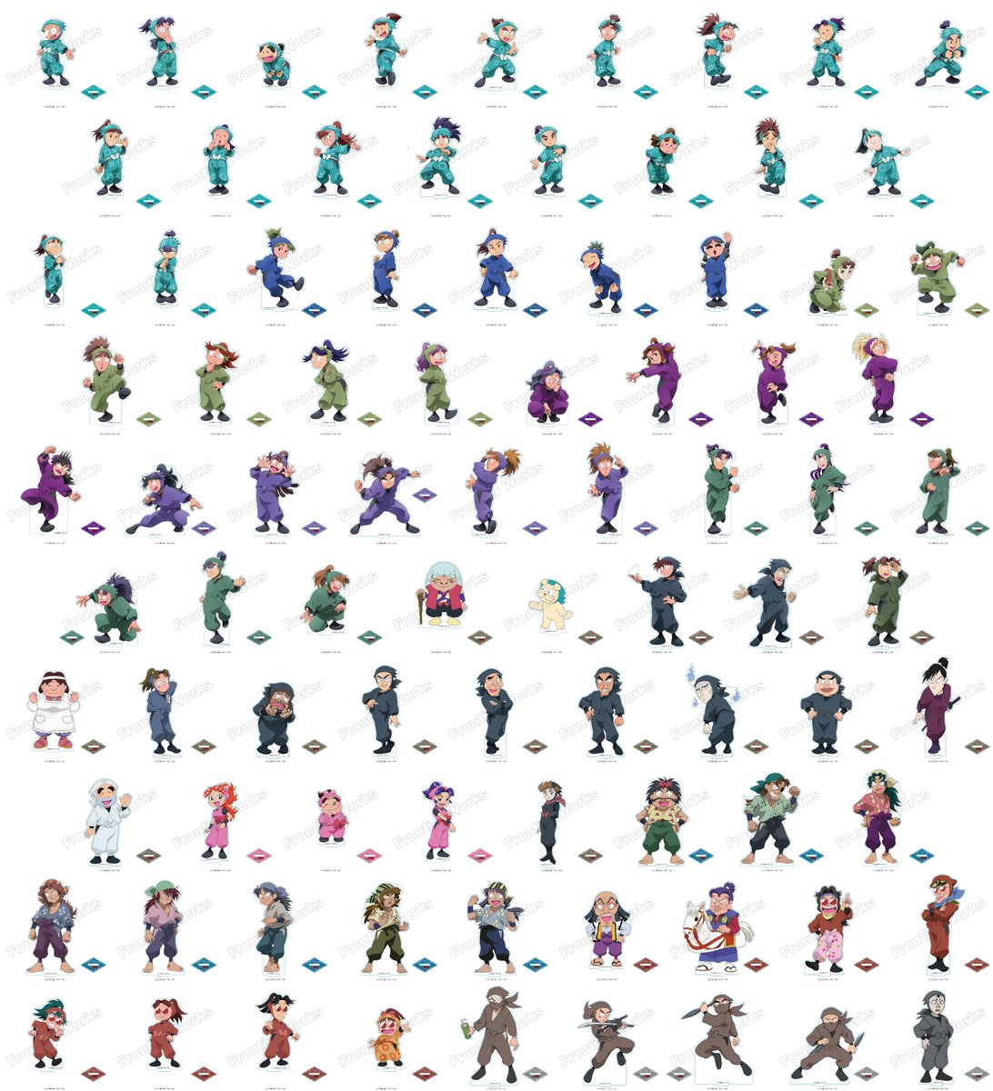 アニメイトオンラインで予約開始！ 忍たま乱太郎 select×collect