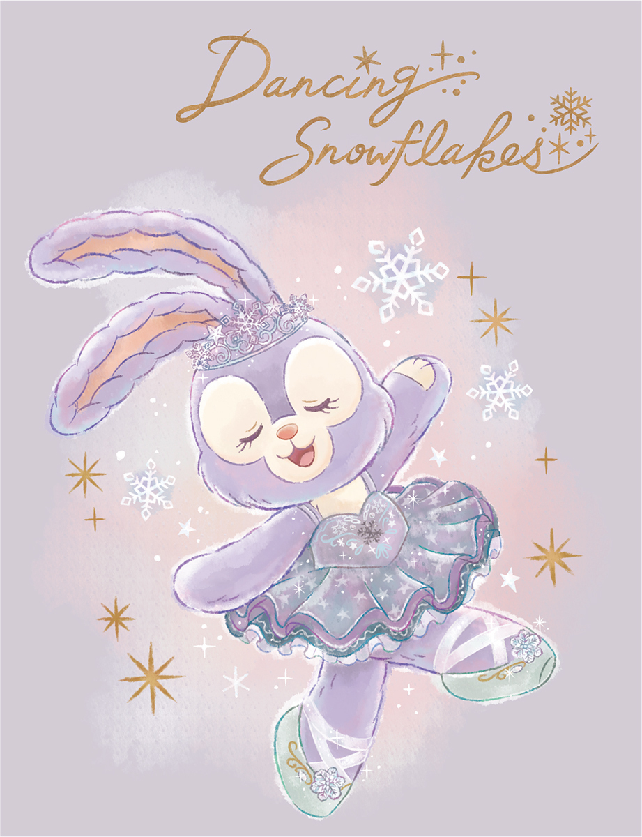 雪の中ステラ・ルーは、優雅に、そして楽しく踊っています。 どんな