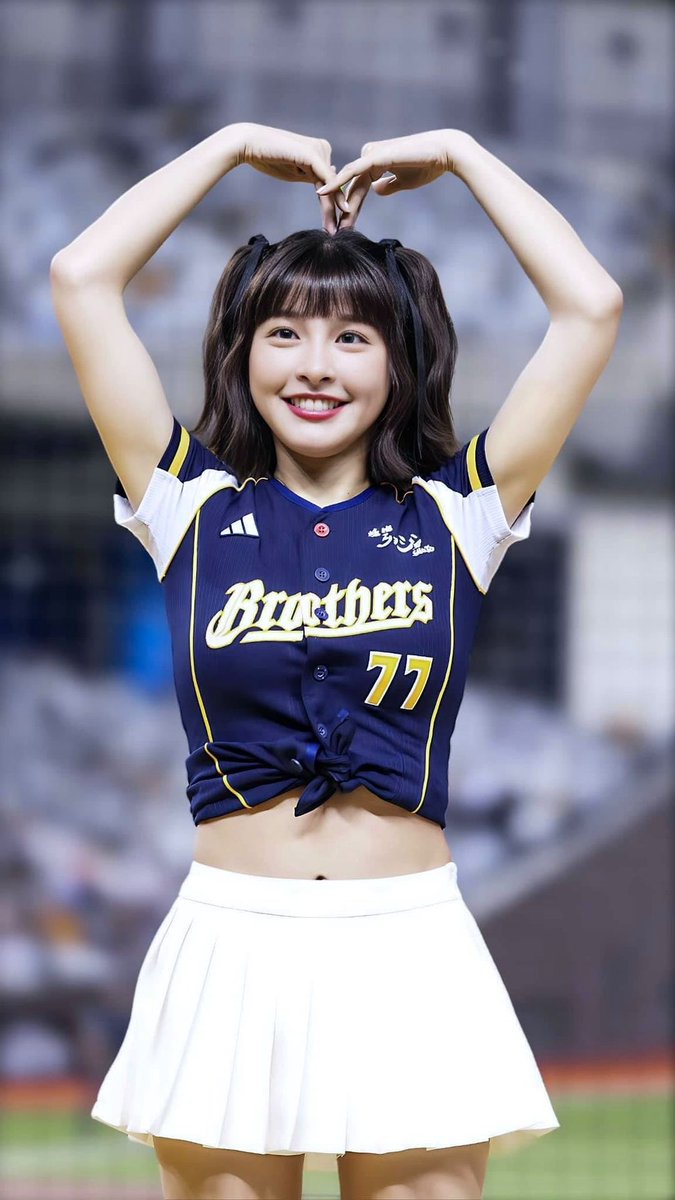 チアのチュンチュン🍒 周思齊選手引退試合⑧☺️ #峮峮 #チュンチュン