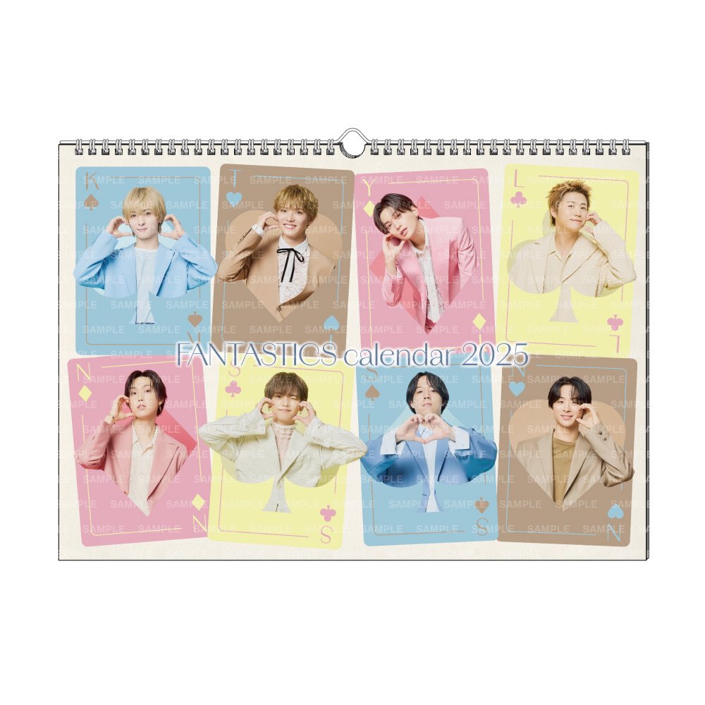 2025 カレンダー🗓️ 予約受付中!! ＼ カラフルな衣装を身にまとった