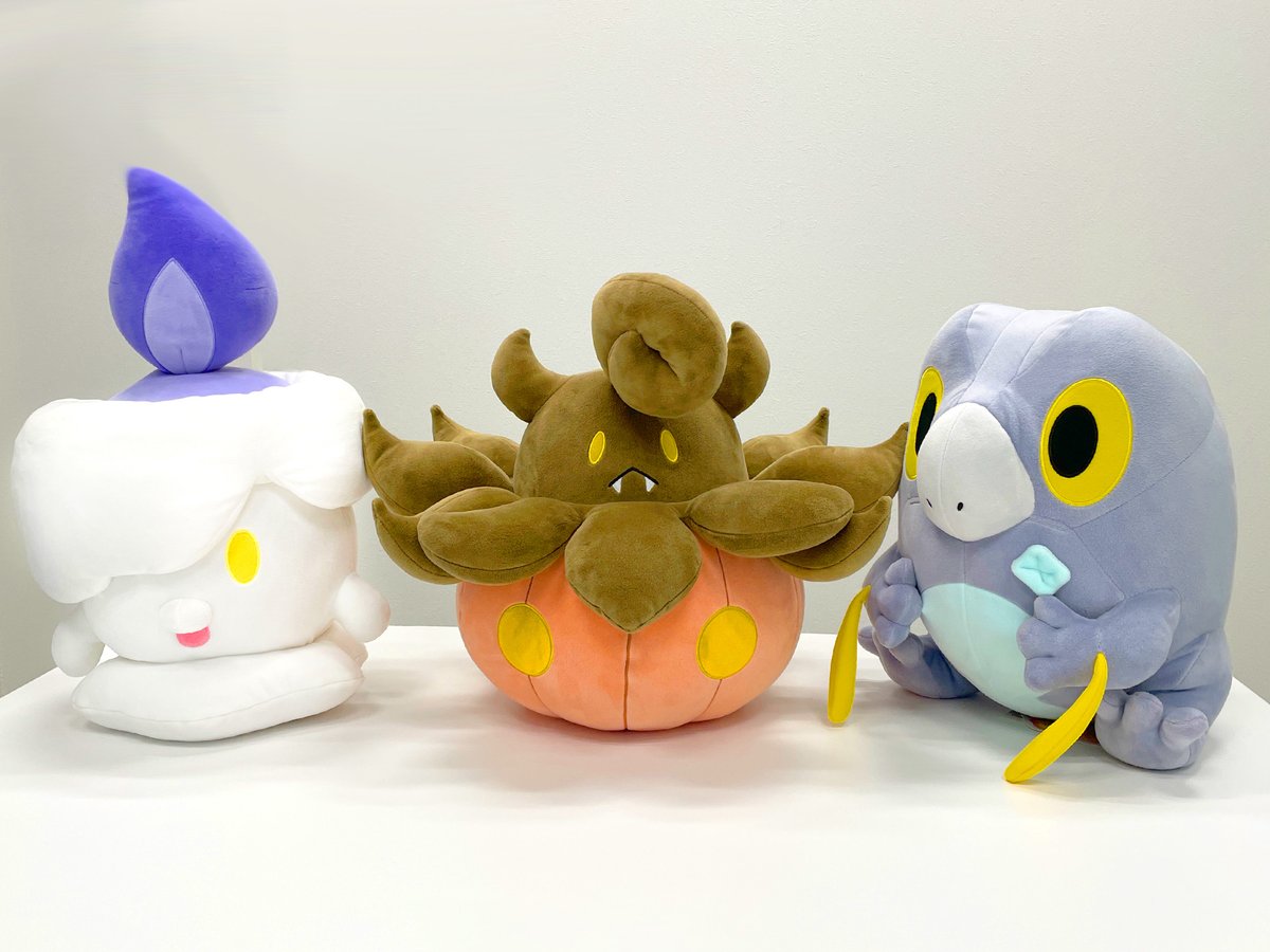 10月12日(土)、 #ポケモンセンター の「もっちりっちぬいぐるみ