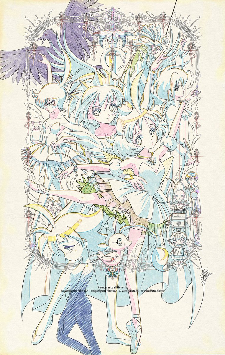 ♡#伊藤郁子先生から「#プリンセスチュチュ」シリーズを描いてほしいと