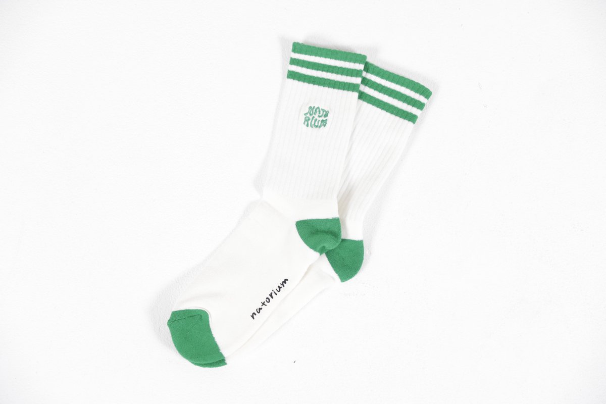 ◤ NEW MERCH ◢ natorium Socks Green (Free Size) ¥1,800 natorium