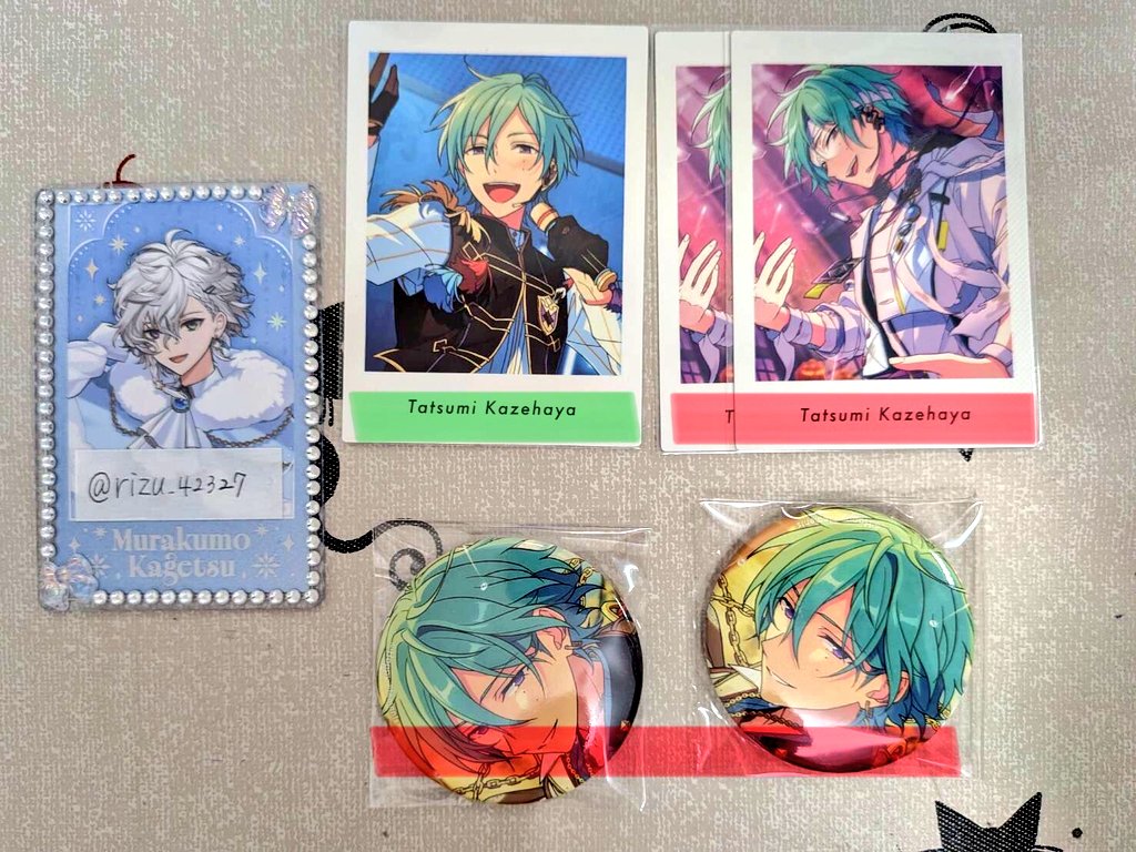 買取 譲渡】あんスタ 紙類 缶バッジ ぱしゃっつ ぱしゃこれ 求)記載額